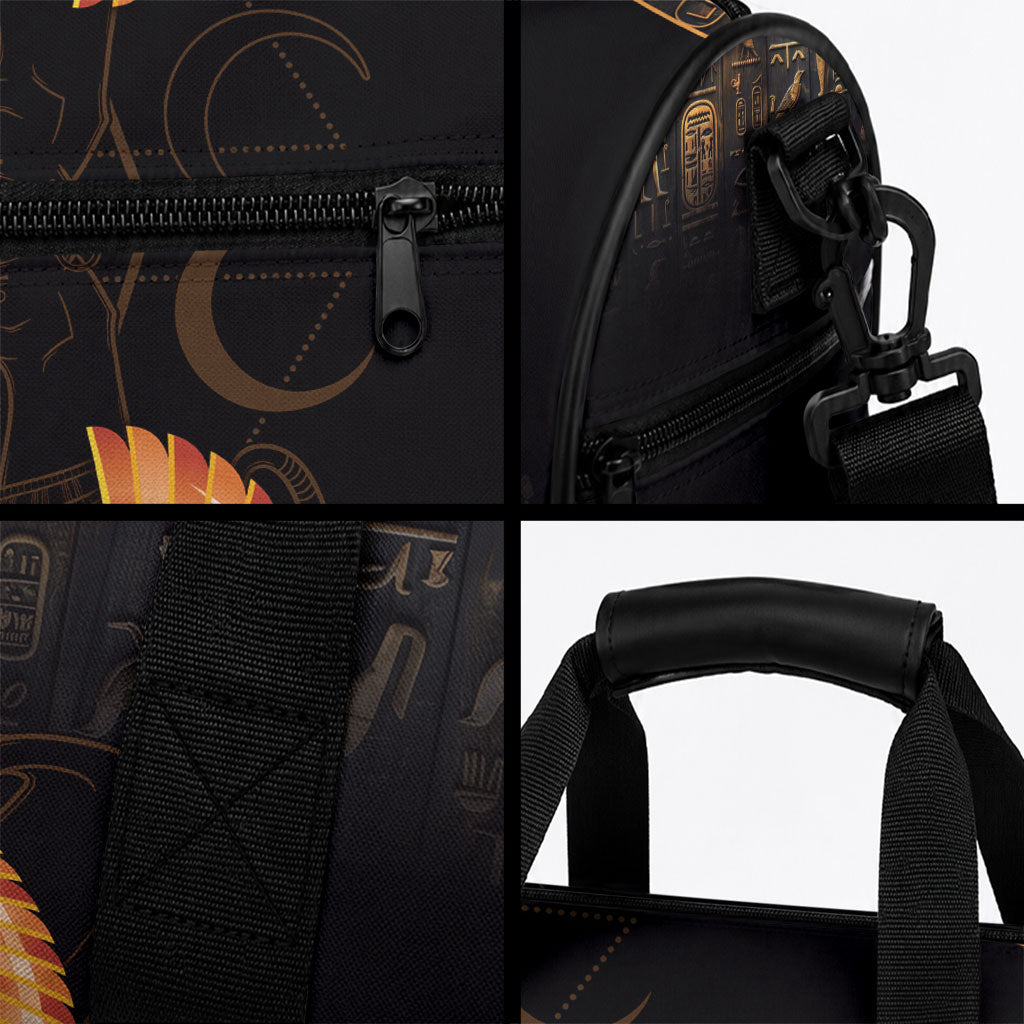 Winged Egypt Cats Duffle Bag Ancient Egypt Culture
