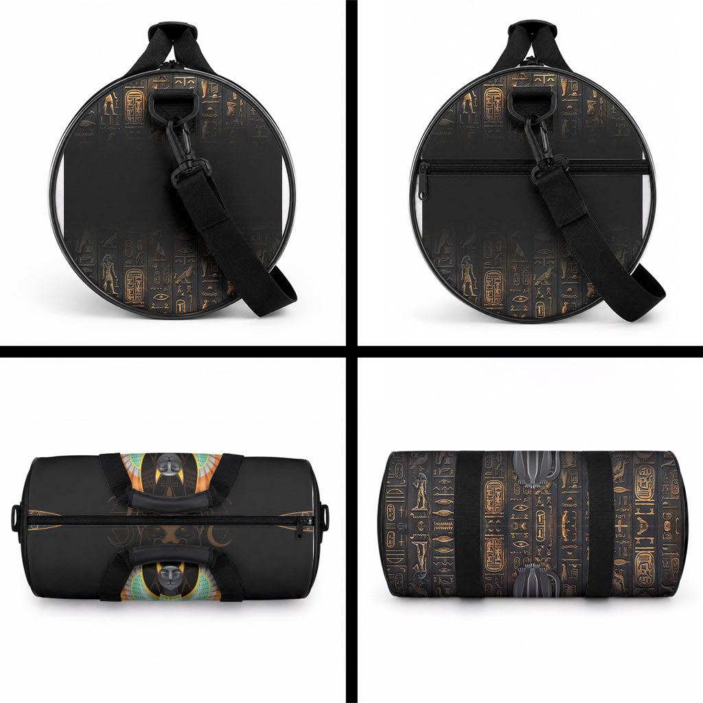 Winged Egypt Cats Duffle Bag Ancient Egypt Culture