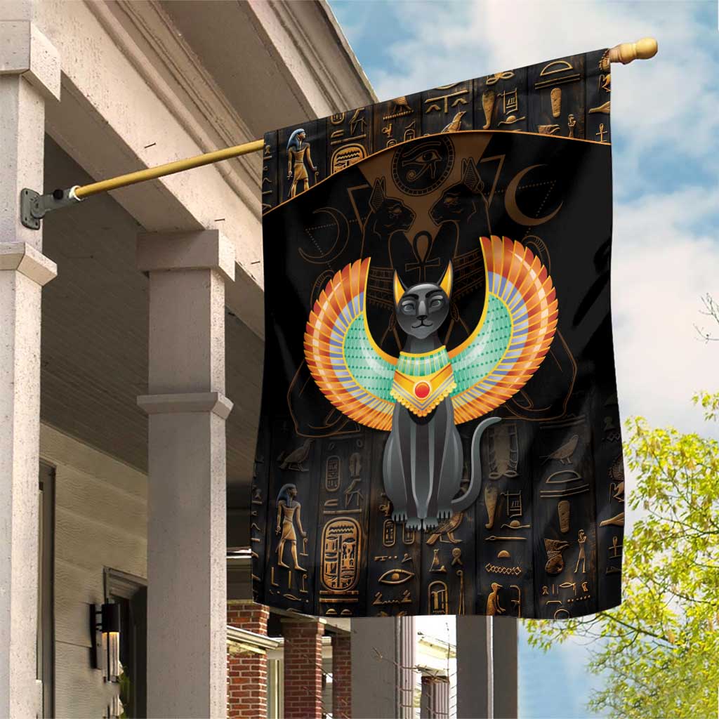 Winged Egypt Cats Garden Flag Ancient Egypt Culture