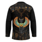 Winged Egypt Cats Hockey Jersey Ancient Egypt Culture