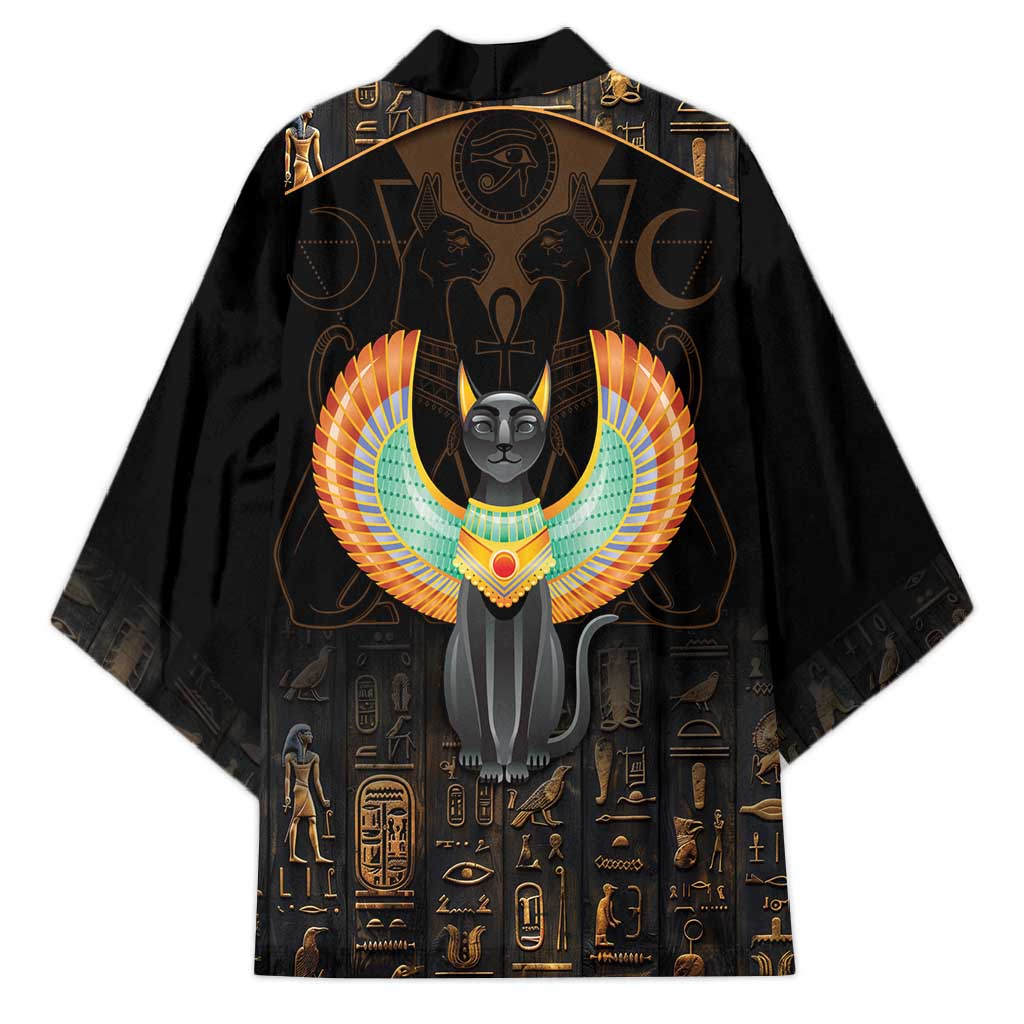 Winged Egypt Cats Kimono Ancient Egypt Culture