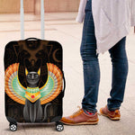 Winged Egypt Cats Luggage Cover Ancient Egypt Culture