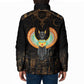 Winged Egypt Cats Padded Jacket Ancient Egypt Culture
