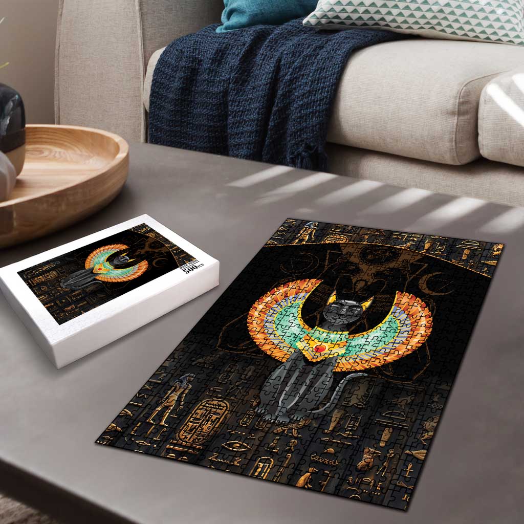 Winged Egypt Cats Puzzle Ancient Egypt Culture