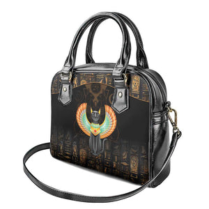 Winged Egypt Cats Shoulder Handbag Ancient Egypt Culture