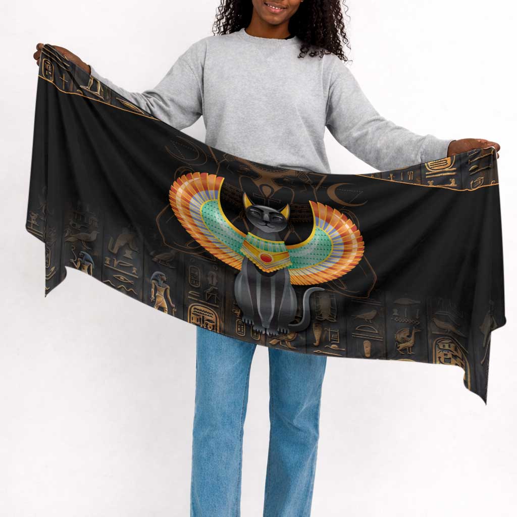 Winged Egypt Cats Simple Headwrap Ancient Egypt Culture
