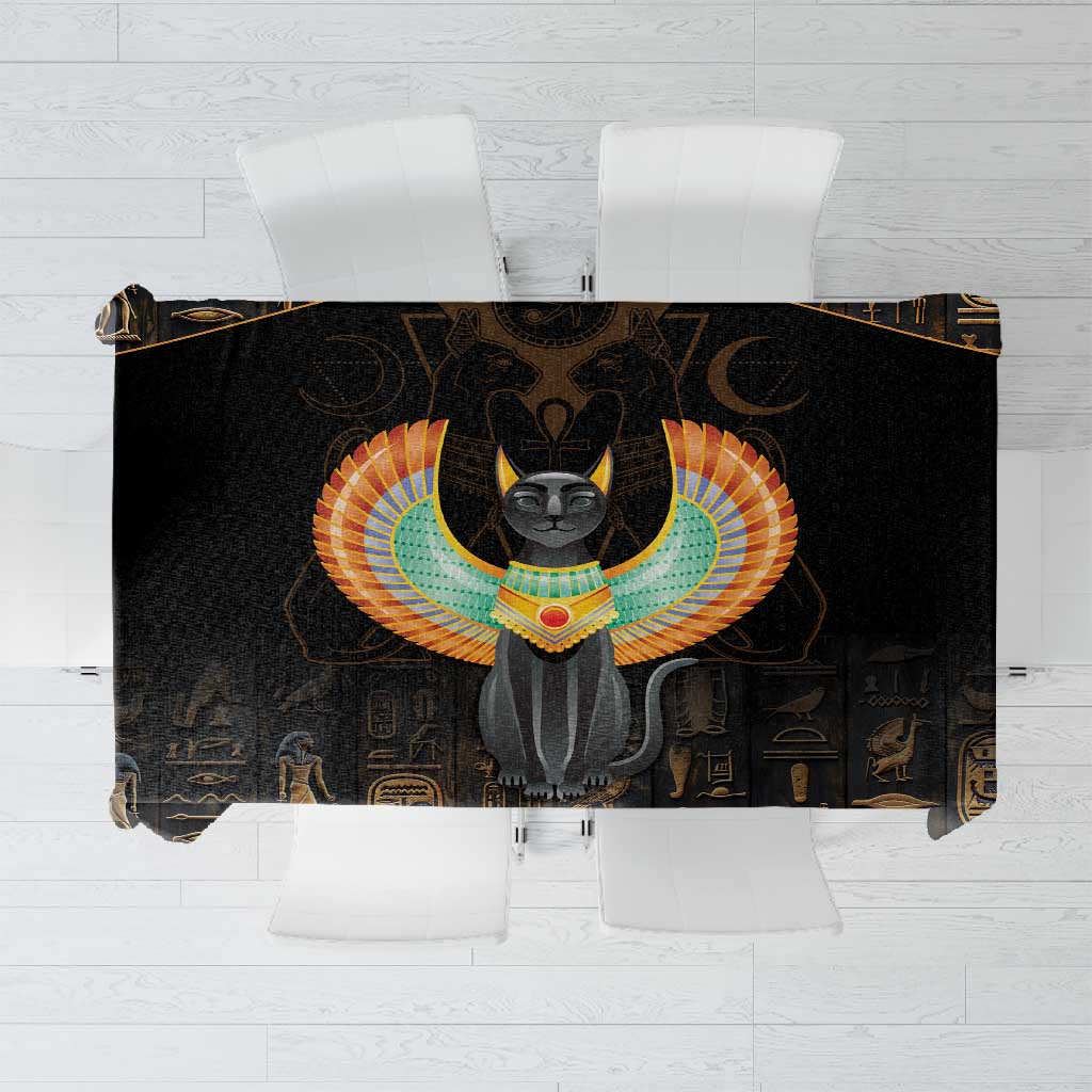 Winged Egypt Cats Tablecloth Ancient Egypt Culture