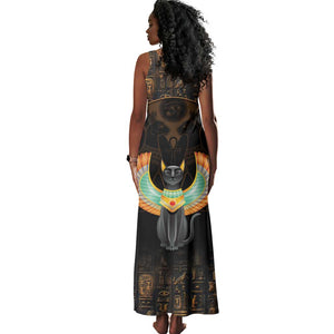 Winged Egypt Cats Tank Maxi Dress Ancient Egypt Culture