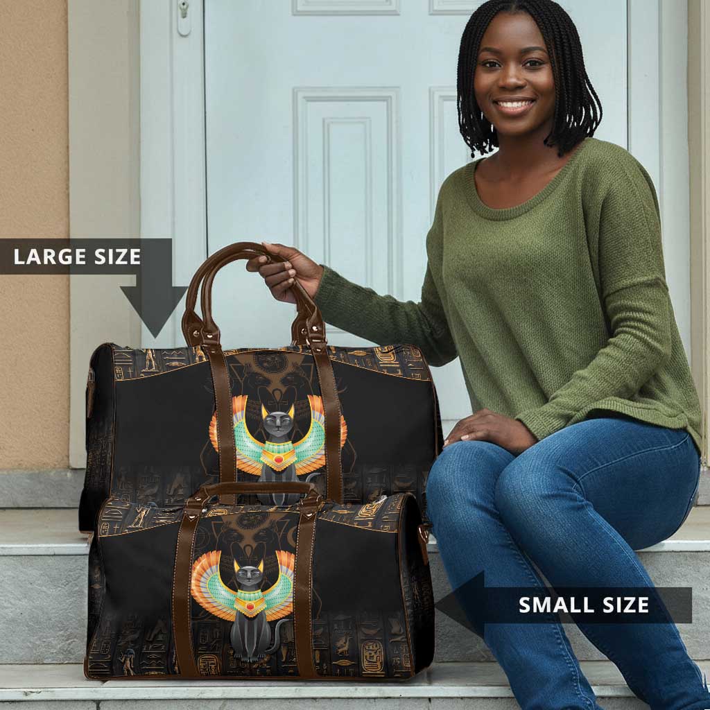 Winged Egypt Cats Travel Bag Ancient Egypt Culture