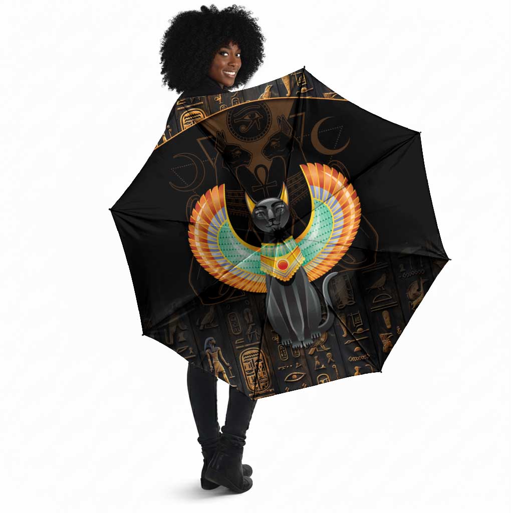 Winged Egypt Cats Umbrella Ancient Egypt Culture