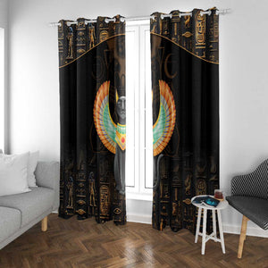 Winged Egypt Cats Window Curtain Ancient Egypt Culture