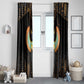 Winged Egypt Cats Window Curtain Ancient Egypt Culture