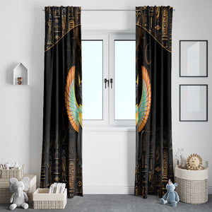 Winged Egypt Cats Window Curtain Ancient Egypt Culture