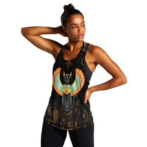 Winged Egypt Cats Women Racerback Tank Ancient Egypt Culture