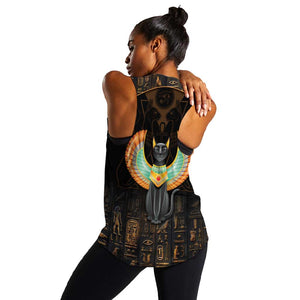 Winged Egypt Cats Women Racerback Tank Ancient Egypt Culture