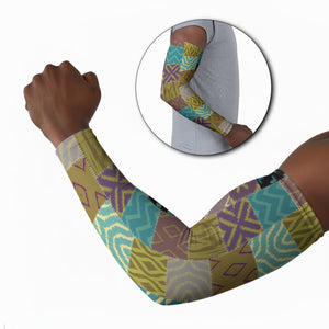 African American Quilt Inspired Arm Sleeves Cultural Heritage Ethnic Quilt Pattern