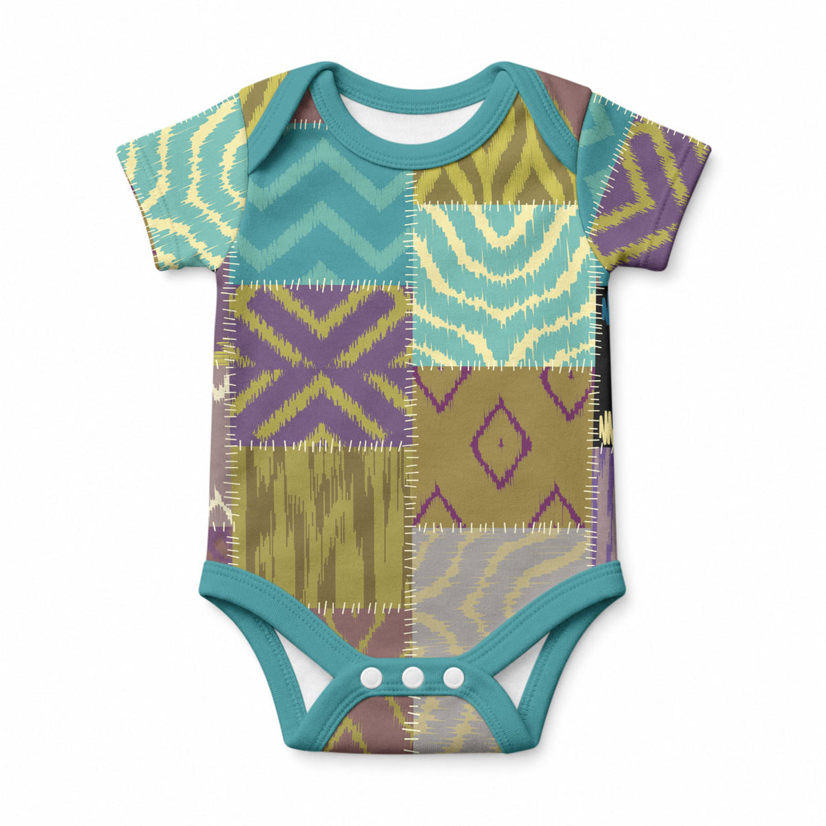 African American Quilt Inspired Baby Onesie Cultural Heritage Ethnic Quilt Pattern