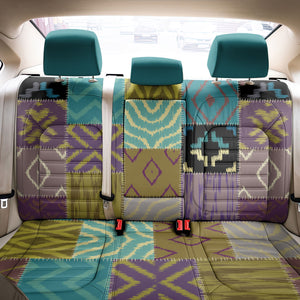 African American Quilt Inspired Back Car Seat Cover Cultural Heritage Ethnic Quilt Pattern