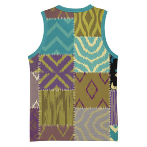African American Quilt Inspired Basketball Jersey Cultural Heritage Ethnic Quilt Pattern