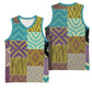 African American Quilt Inspired Basketball Jersey Cultural Heritage Ethnic Quilt Pattern