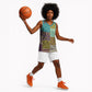 African American Quilt Inspired Basketball Jersey Cultural Heritage Ethnic Quilt Pattern