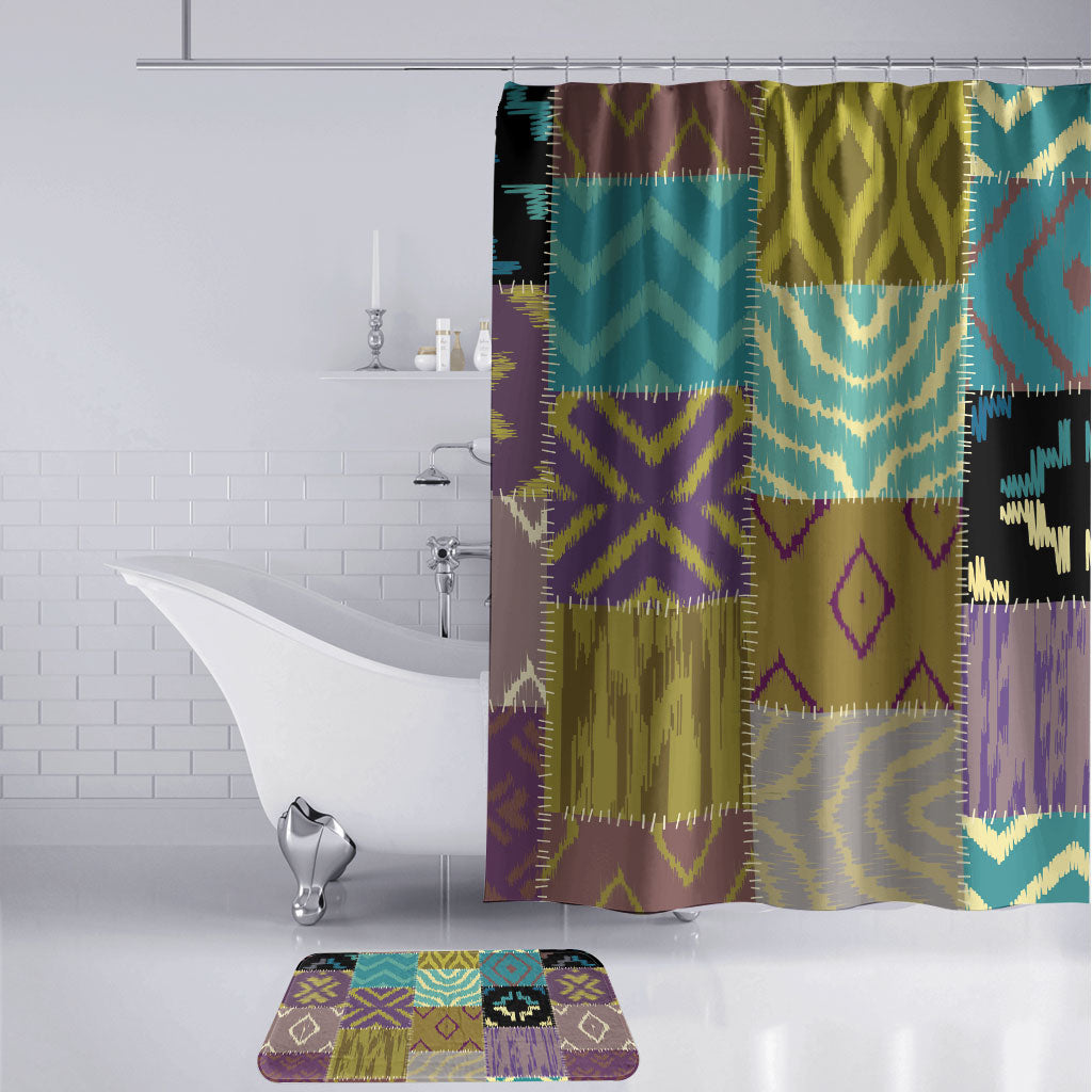 African American Quilt Inspired Bathroom Set Cultural Heritage Ethnic Quilt Pattern