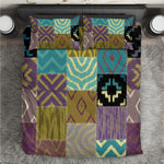 African American Quilt Inspired Bedding Set Cultural Heritage Ethnic Quilt Pattern