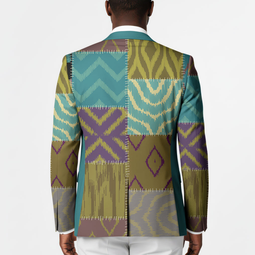 African American Quilt Inspired Blazer Cultural Heritage Ethnic Quilt Pattern