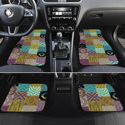 African American Quilt Inspired Car Mats Cultural Heritage Ethnic Quilt Pattern