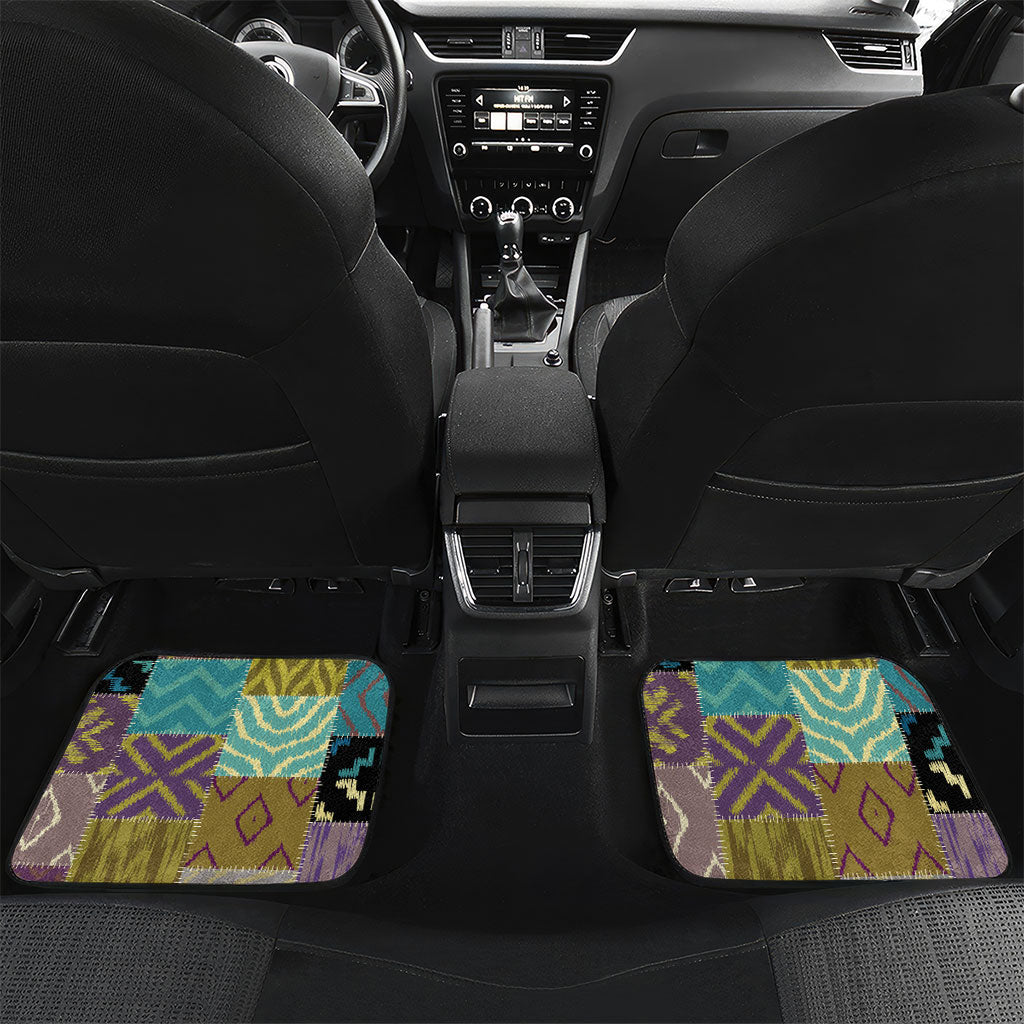 African American Quilt Inspired Car Mats Cultural Heritage Ethnic Quilt Pattern