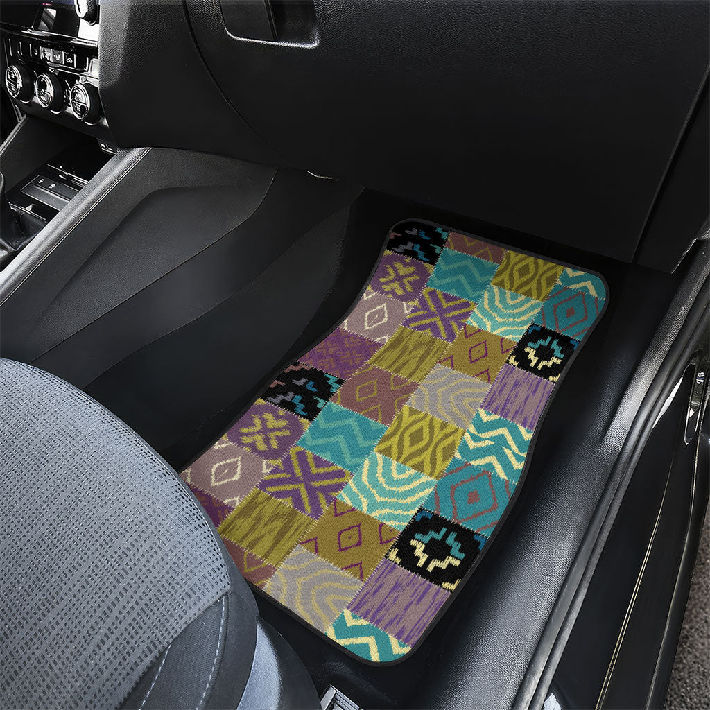African American Quilt Inspired Car Mats Cultural Heritage Ethnic Quilt Pattern