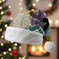 African American Quilt Inspired Christmas Santa Hat Cultural Heritage Ethnic Quilt Pattern