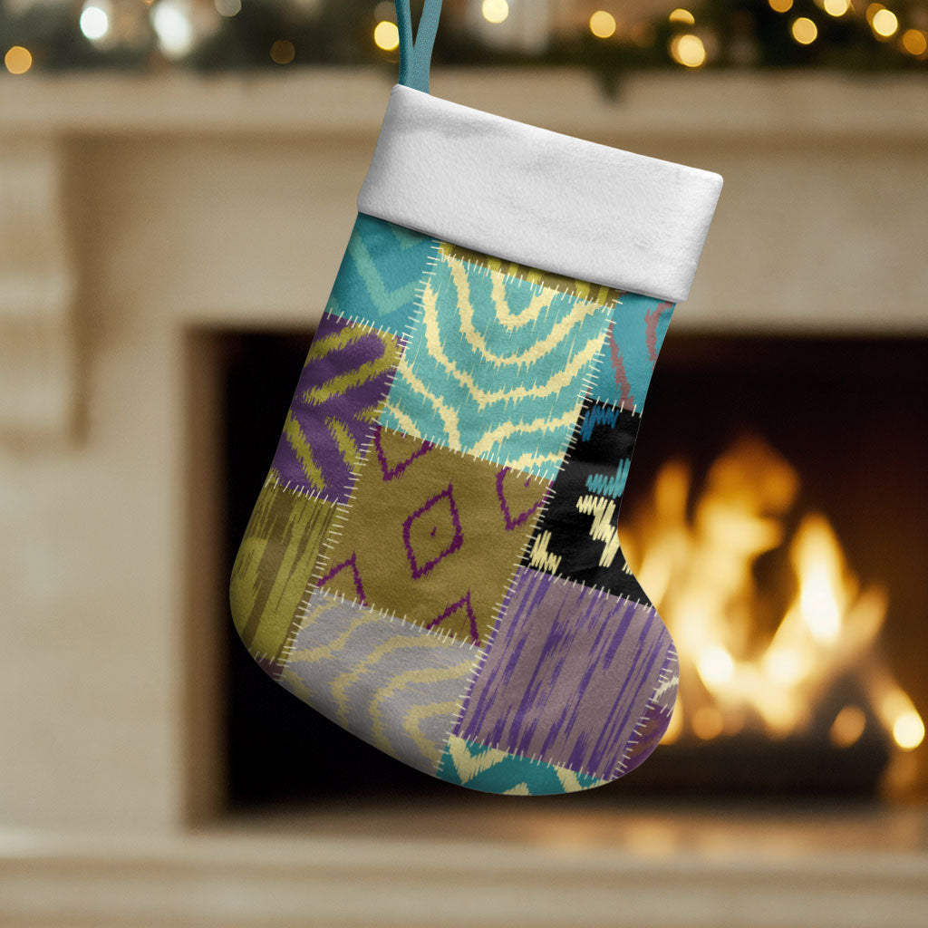 African American Quilt Inspired Christmas Stocking Cultural Heritage Ethnic Quilt Pattern