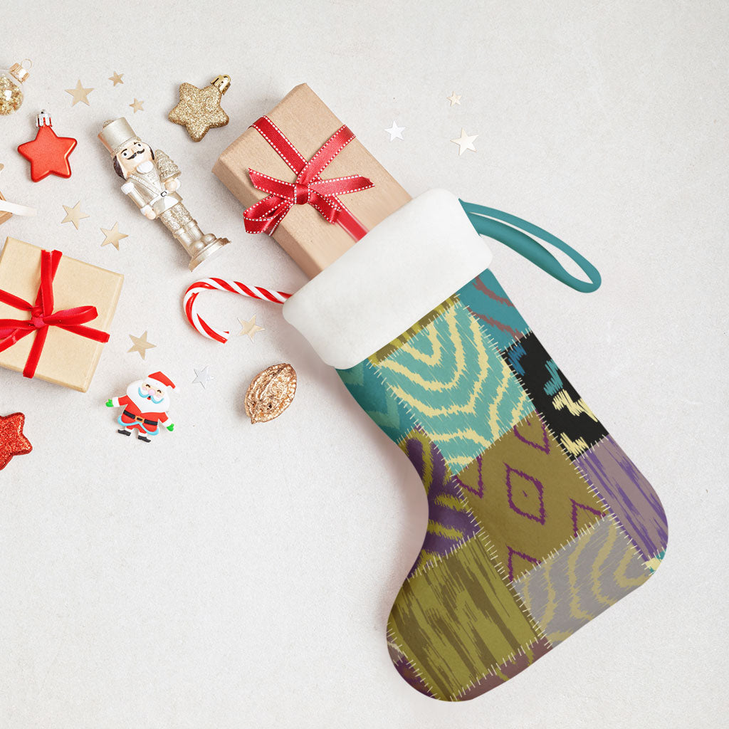 African American Quilt Inspired Christmas Stocking Cultural Heritage Ethnic Quilt Pattern