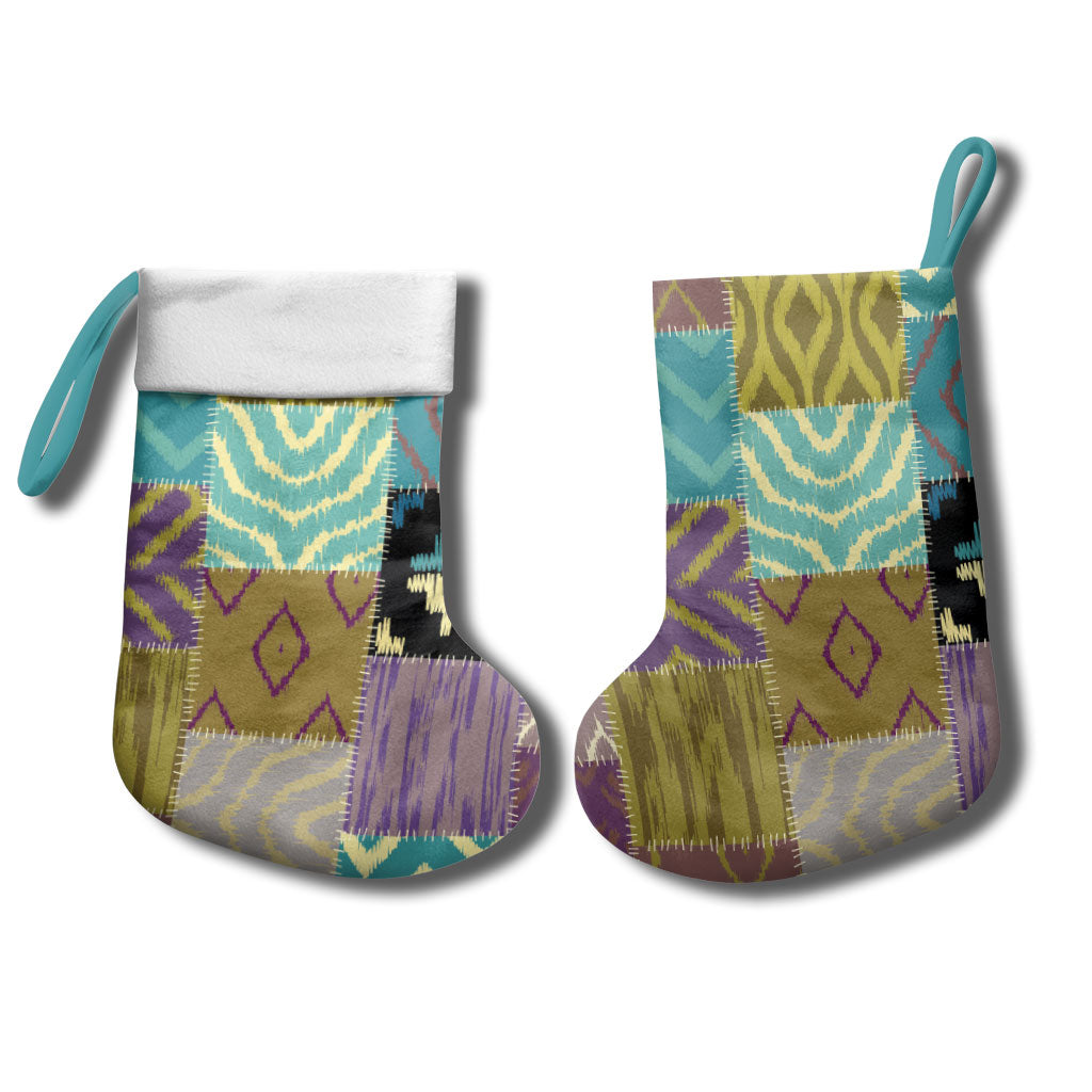 African American Quilt Inspired Christmas Stocking Cultural Heritage Ethnic Quilt Pattern