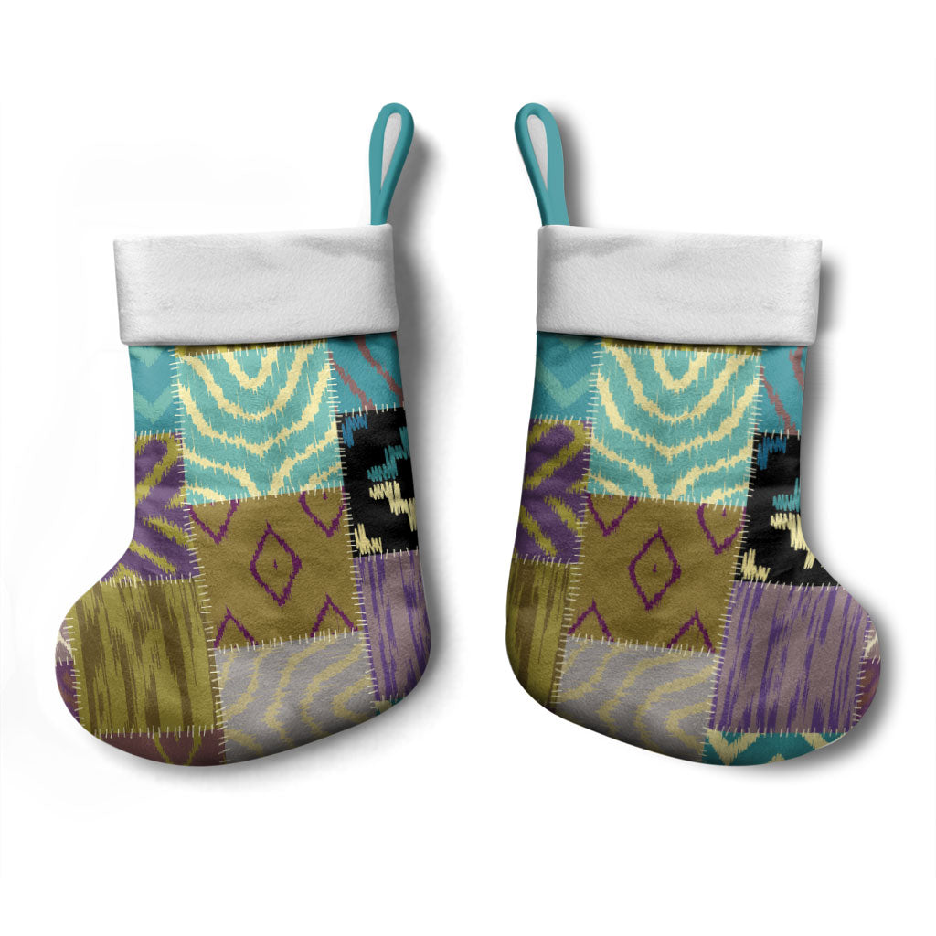 African American Quilt Inspired Christmas Stocking Cultural Heritage Ethnic Quilt Pattern