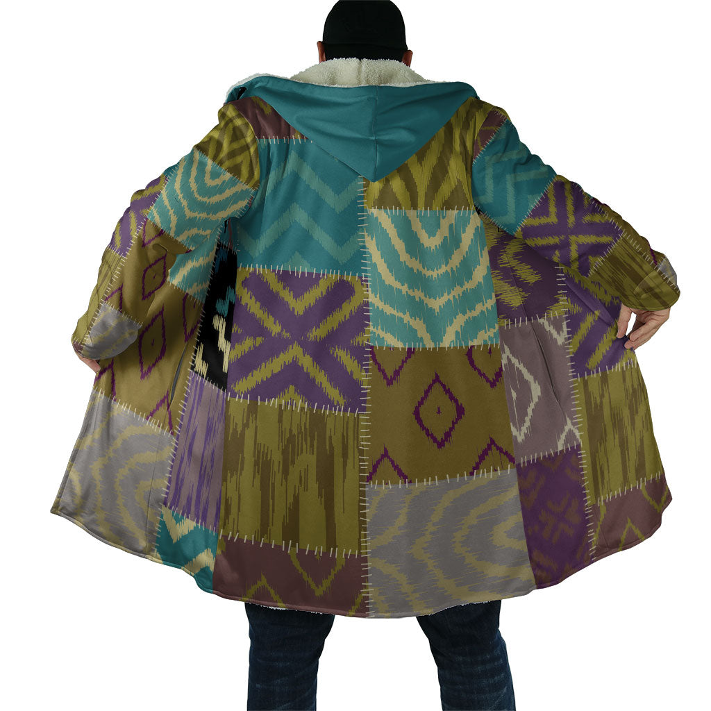 African American Quilt Inspired Cloak Cultural Heritage Ethnic Quilt Pattern