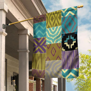 African American Quilt Inspired Garden Flag Cultural Heritage Ethnic Quilt Pattern