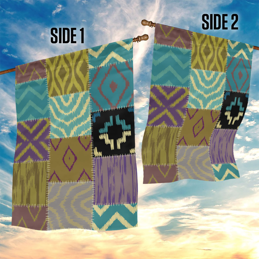 African American Quilt Inspired Garden Flag Cultural Heritage Ethnic Quilt Pattern