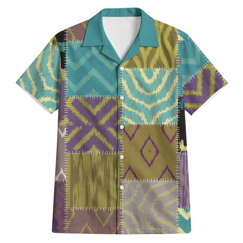 African American Quilt Inspired Hawaiian Shirt Cultural Heritage Ethnic Quilt Pattern