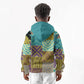 African American Quilt Inspired Kid Hoodie Cultural Heritage Ethnic Quilt Pattern