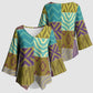 African American Quilt Inspired Kimono Sleeve Blouse Cultural Heritage Ethnic Quilt Pattern
