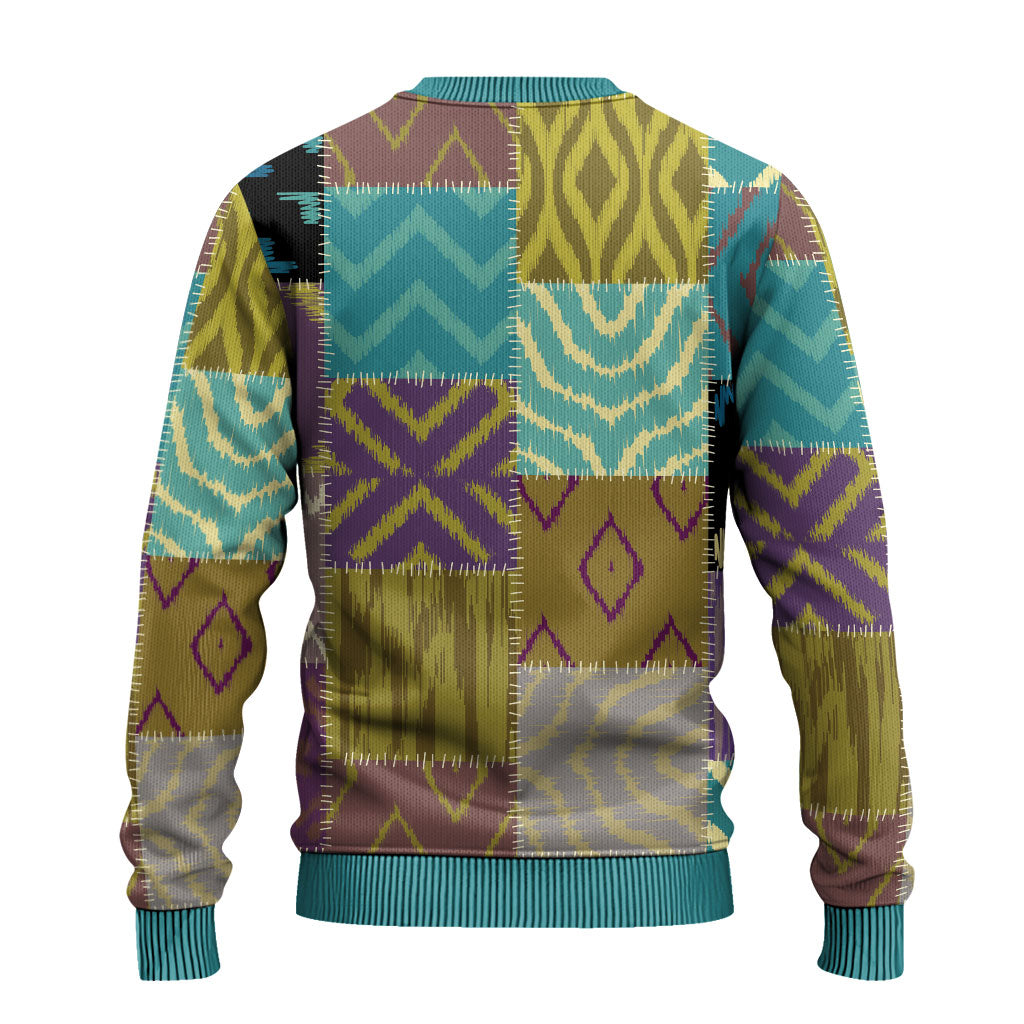 African American Quilt Inspired Ugly Christmas Sweater Cultural Heritage Ethnic Quilt Pattern