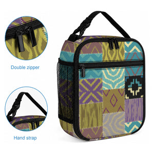 African American Quilt Inspired Lunch Bag Cultural Heritage Ethnic Quilt Pattern