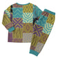 African American Quilt Inspired Christmas Pajama Set Cultural Heritage Ethnic Quilt Pattern