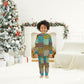 African American Quilt Inspired Christmas Pajama Set Cultural Heritage Ethnic Quilt Pattern