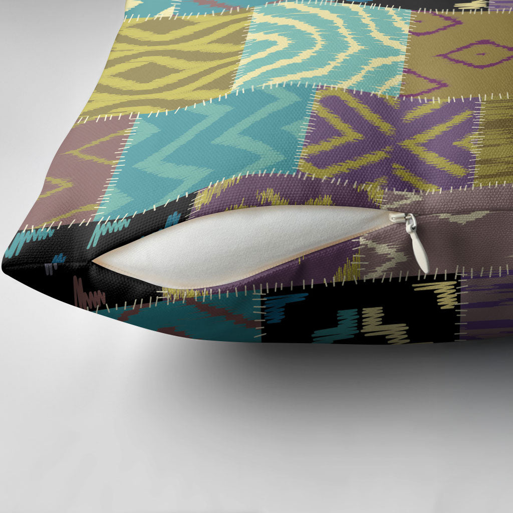 African American Quilt Inspired Pillow Cover Cultural Heritage Ethnic Quilt Pattern