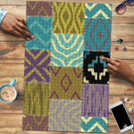 African American Quilt Inspired Puzzle Cultural Heritage Ethnic Quilt Pattern