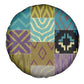 African American Quilt Inspired Spare Tire Cover Cultural Heritage Ethnic Quilt Pattern