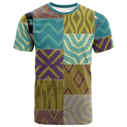 African American Quilt Inspired T shirt Cultural Heritage Ethnic Quilt Pattern